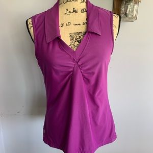 Athleta Purple Sleeveless Top